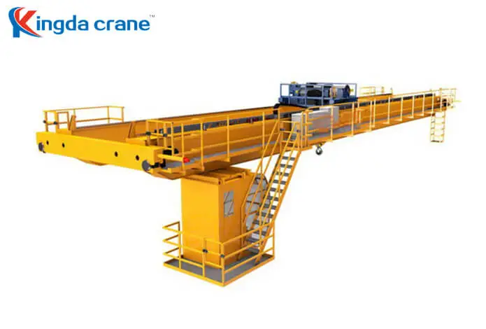  double girder bridge hook crane