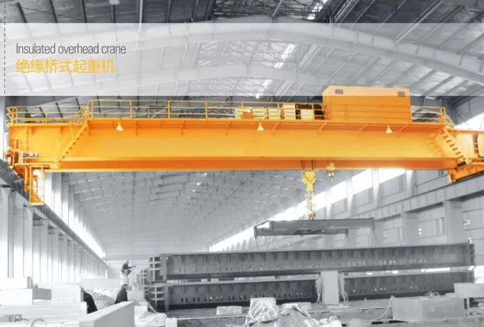 Insulation overhead crane