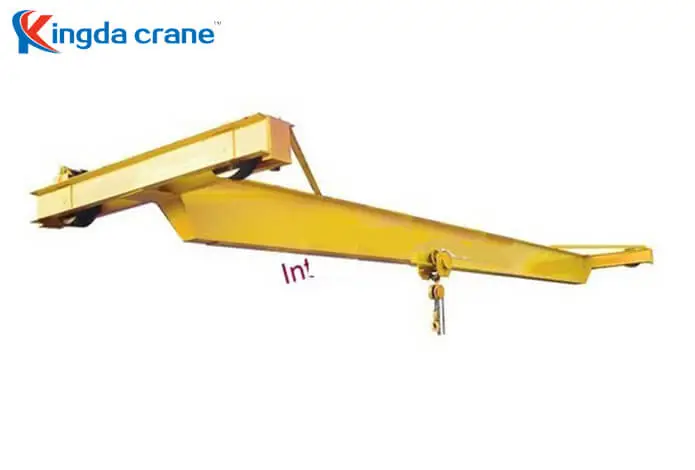 manual operation single girder crane