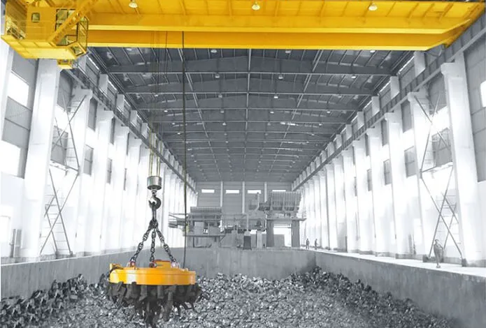overhead magnet crane