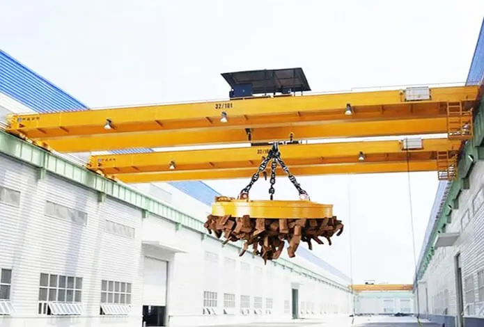 overhead magnet crane