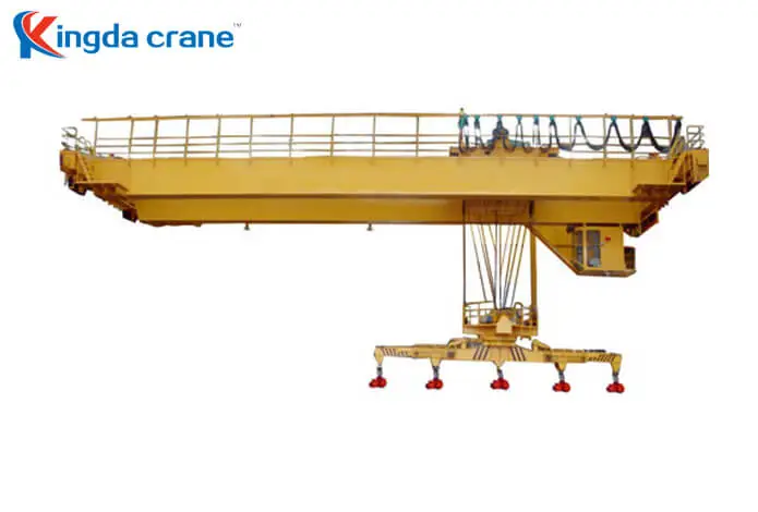 electric magnet overhead crane with rotating carrier-beam