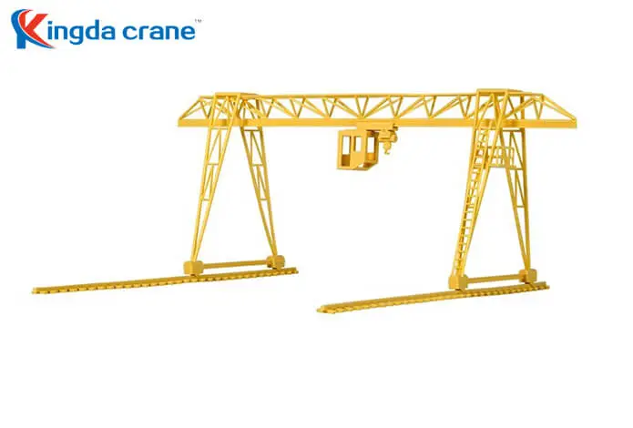 Trussed Structure Single Girder Gantry Crane