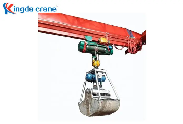 Single Girder Overhead Grab Crane