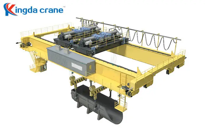 four girder ladle crane