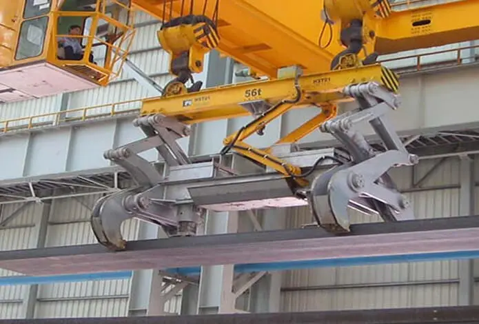 slab tong overhead crane